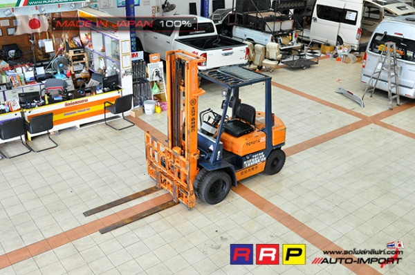 ขายรถโฟล์คลิฟท์มือสอง TOYOTA รุ่น 5FD25-73150 นำเข้าจากประเทศญี่ปุ่น 100\% ไม่เคยใช้งานในไทย ขายรถโฟล์คลิฟท์มือสอง TOYOTA รุ่น 5FD25-73150 นำเข้าจากประเทศญี่ปุ่น 100\% ไม่เคยใช้งานในไทย