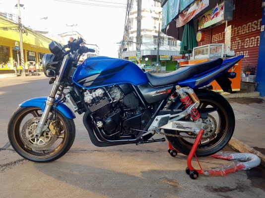 ขายแลกเทิร์น HONDA CB400 TECH1 ปี2000 แต่งท้ายเทค3 สีสวย ท่อแต่ง กันล้ม อินวอยส์ สรรพสามิตร ราคา 695 ขายแลกเทิร์น HONDA CB400 TECH1 ปี2000 แต่งท้ายเทค3 สีสวย ท่อแต่ง กันล้ม อินวอยส์ สรรพสามิตร ราคา 695