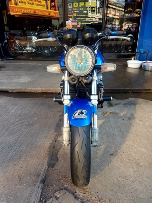 ขายแลกเทิร์น HONDA CB400 TECH1 ปี2000 แต่งท้ายเทค3 สีสวย ท่อแต่ง กันล้ม อินวอยส์ สรรพสามิตร ราคา 695