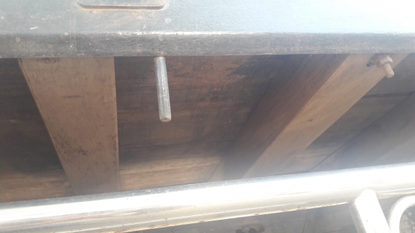 ขายกะบะคาร์โก้พร้อมคอกเหล็กสวยๆ ยาว4.3เมตร คัชชี75เซน ถอดออกจากNPR130 ไม้ตรงหน้า4&times;4 สวยไม่มีผุ