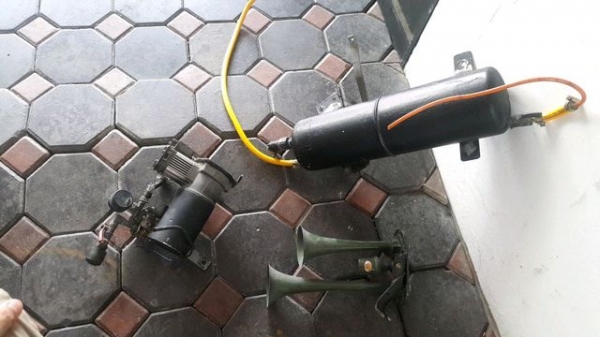 ขายปั๊มลม 7คีบ เเตรลม ยกชุด