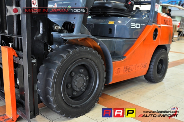 ขายรถโฟล์คลิฟท์มือสอง TOYOTA รุ่น 8FG30-30940 นำเข้าจากประเทศญี่ปุ่น 100\% ไม่เคยใช้งานในไทย ขายรถโฟล์คลิฟท์มือสอง TOYOTA รุ่น 8FG30-30940 นำเข้าจากประเทศญี่ปุ่น 100\% ไม่เคยใช้งานในไทย