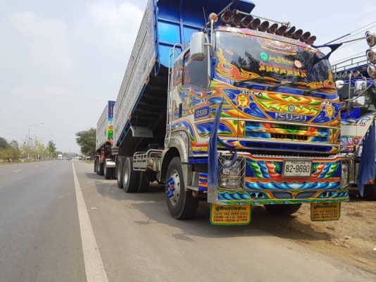 Isuzu 360 แรง ปี 56 ไมล์สองแสน ยางเรเดียนล้อแม็ก เครื่อง/เกียร์เดิม สวยพร้อมใช้งาน