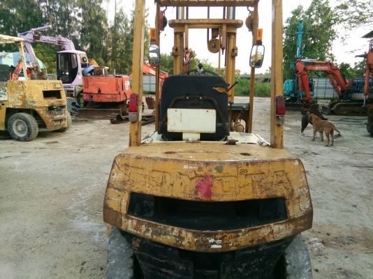 รถฟอร์คลิฟต์ TOYOTA 40-3FG20 รถเก่านอกนำเข้า ยังไม่เคยใช้งานในไทย ยก 2 ตัน เสาสูง 4.5 เมตร ยางตันหน้า-หลัง สภาพดี พร้อมใช้งาน มีเอกสารใบอินวอยซ์