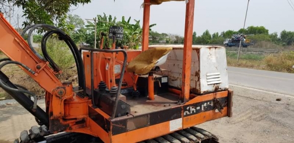 ขายด่วนรถแบคโฮKUBOTAคูโบต้าKH11เทียบเท่าPC35เครื่องคูโบต้า3สูบปั่มแรงรถนอกเพิ่งนำเข้ามาใหม่ยังไม่เคยใช้งานในเมืองไทยเลย