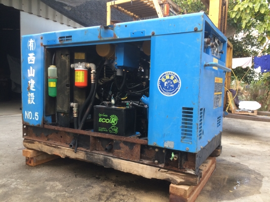 ขายปั๊มลม AIRMAN PDS90S มือ2 เก่าญี่ปุ่น