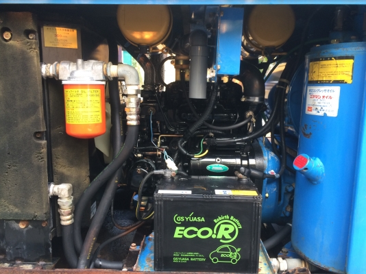 ขายปั๊มลม AIRMAN PDS90S มือ2 เก่าญี่ปุ่น