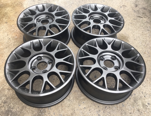 ล้อแม็ก 4รู100 ขอบ 14 สีเทา แม็กสวย