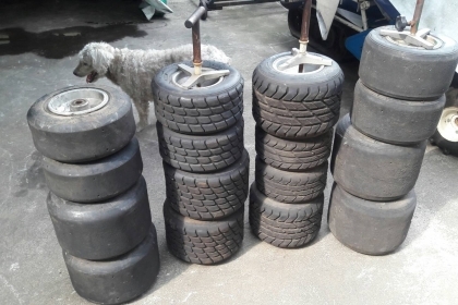 ขาย ล้อโกคาร์ท เก่าญี่ปุ่น ราคา 4500  ,   5500   ต่อชุด