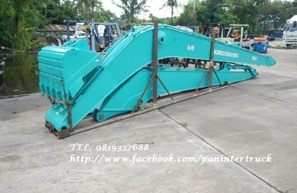 สินค้าใหม่ งานนำเข้า*ขายถูกด่วนๆ ชุดบูม-อาร์มยาวพร้อมบุ๊งกี๋ สำหรับรถขุดไซค์ 200 ,210 /ยังไม่เคยใช้งานในเมืองไทย ราคาเพียง 280,000 บาท