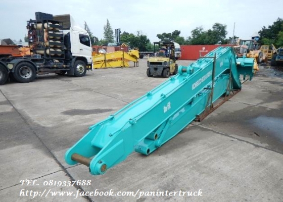 สินค้าใหม่ งานนำเข้า*ขายถูกด่วนๆ ชุดบูม-อาร์มยาวพร้อมบุ๊งกี๋ สำหรับรถขุดไซค์ 200 ,210 /ยังไม่เคยใช้งานในเมืองไทย ราคาเพียง 280,000 บาท