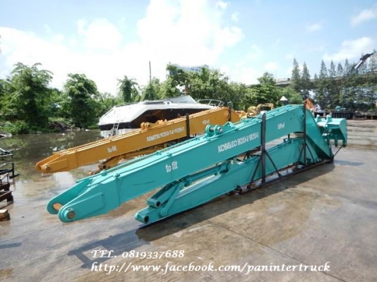 สินค้าใหม่ งานนำเข้า*ขายถูกด่วนๆ ชุดบูม-อาร์มยาวพร้อมบุ๊งกี๋ สำหรับรถขุดไซค์ 200 ,210 /ยังไม่เคยใช้งานในเมืองไทย ราคาเพียง 280,000 บาท