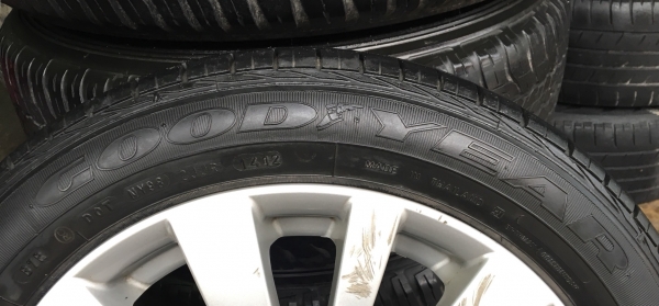 ล้อแม็กอะไหล่ Suzuki Swift ขอบ 16 พร้อมยาง GoodYear 185-55-16 ปี 12