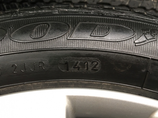 ล้อแม็กอะไหล่ Suzuki Swift ขอบ 16 พร้อมยาง GoodYear 185-55-16 ปี 12