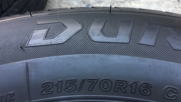 ล้อแม็กป้ายแดง ISUZU 1.9 Blue Power X-Series ขอบ 16 พร้อมยางป้ายแดง Bridgestone 215-70-16 ปี 17 ยางมีตุ่ม