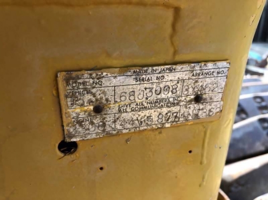 ขายรถแทรคเตอร์ 765,000 เก่านอก 6,058 ชม CATTERPILAR D5D เครื่อง 44V ดี เกียร์ตัดแรง  ปั้มแรง โช่ใหม่ แผ่นตีนเป็ดสวย เอกสารเล่มทะเบียนภาษีไม่ขาด  รถอยู่ นครปฐม   โทร 0610710295