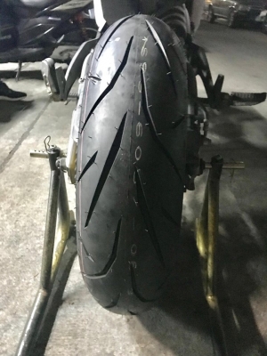 ยางใหม่ มือ1 iRc iZs 120/70/17-160/60/17  คู่ละ 4,750 บาทเท่านั้น ปี 17 ทุกเส้น