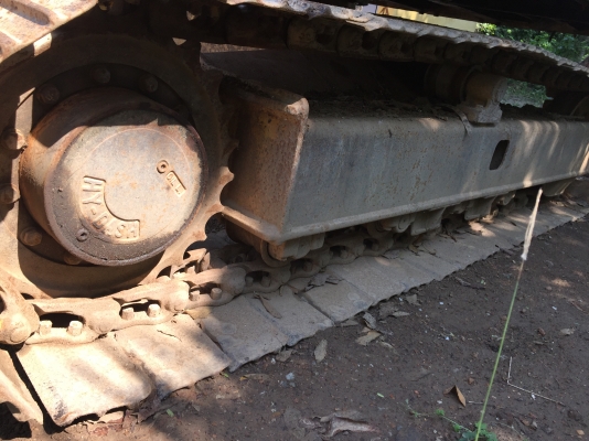 ขายรถแบคโฮ komatusu pc 60-5 รถพร้อมใช้งาน เอกสารใบซื้อขาย