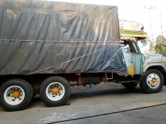 รถบรรทุก 10 ล้อหน้ายาว ISUZU เครื่อง 145 แรงม้า ประหยัดน้ำมันพวงมาลัยเพาร์เวอร์ เกียร์ร๊อกกี้ ปูพื้น
