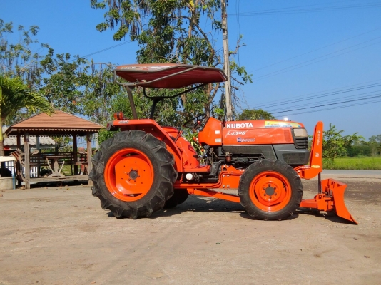 ❥สินค้าเข้าใหม่ L4508พร้อมใช้งาน  มีเล่มทะเบียนพร้อมโอนคะ???????? พร้อมอุปกรณ์ 3ชิ้น ผาน+ใบดันหน้า +โรตารี่ราคา265000บาท ชั่วโมงทำงาน 2265ชม. ↠↠สนใจติดต่อสอบถาม↠0906910337 ⛽️พิกัดร้าน ส.เจริญแทรกเตอร์ อ. บางระกำ จ. พิษณุโลก