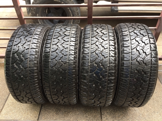 ยาง All GT radial 265 60 18 ปี16 ดอกเต็ม เนื้อนิ่มๆ ใช้ยาว ราคาไม่แพง