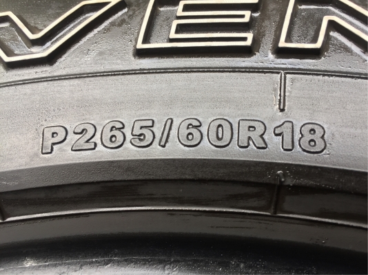 ยาง All GT radial 265 60 18 ปี16 ดอกเต็ม เนื้อนิ่มๆ ใช้ยาว ราคาไม่แพง