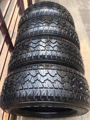 ยาง All GT radial 265 60 18 ปี16 ดอกเต็ม เนื้อนิ่มๆ ใช้ยาว ราคาไม่แพง