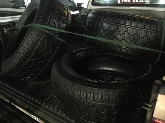 ยาง All GT radial 265 60 18 ปี16 ดอกเต็ม เนื้อนิ่มๆ ใช้ยาว ราคาไม่แพง