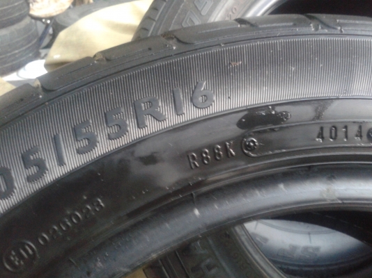 ยาง DUNLOP1 205-55-16 ปลายปี14 ( 1 เส้น) ยาง DUNLOP1 205-55-16 ปลายปี14 ( 1 เส้น)