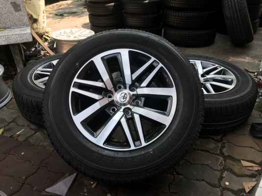 ล้อ all new fortuner ขอบ 18พร้อมยางป้ายแดงปี17