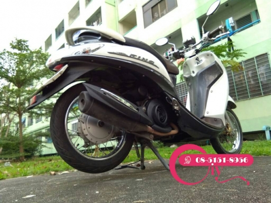 FINO ปี 57 หัวฉีด เอกสารครบ ภาษีไม่ขาด ขายถูก รถอยู่เคหะร่มเกล้า ลาดกระบัง