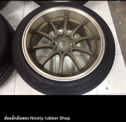 ขายๆล้อV28. 5รู-144 หน้ากว้าง9.5Et20หลังกว้าง10.5Et15 ออฟลึกๆโหดๆงานอีโมชั่นไม่ซ่อมไม่ดุ้งแถมยางไปใช