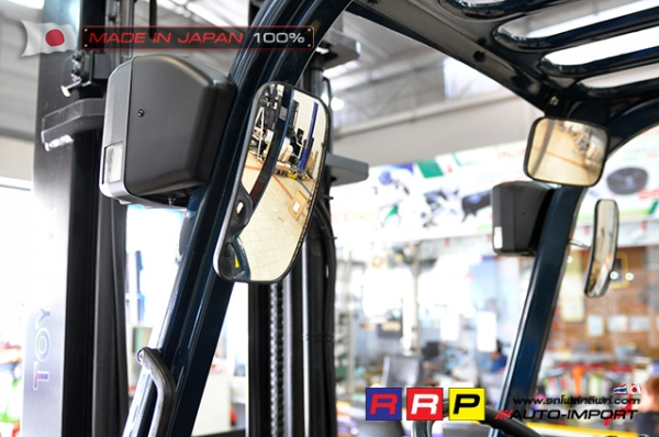 ขายรถโฟล์คลิฟท์มือสอง TOYOTA รุ่น 7FD25-12402 นำเข้าจากประเทศญี่ปุ่น 100\% ไม่เคยใช้งานในไทย