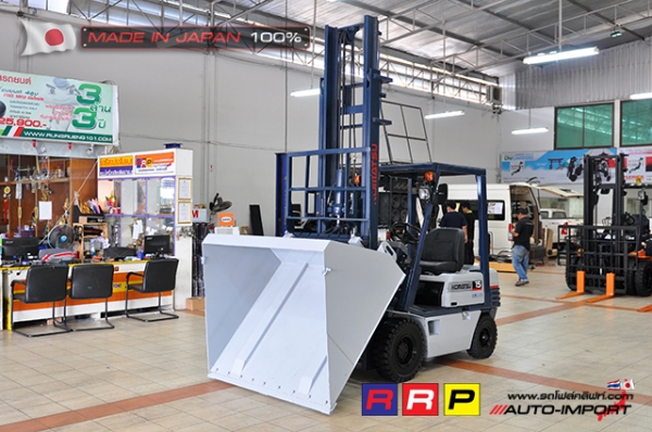 ขายรถโฟล์คลิฟท์มือสอง KOMATSU รุ่น FD15D-15-311202 นำเข้าจากประเทศญี่ปุ่น 100\% ไม่เคยใช้งานในไทย