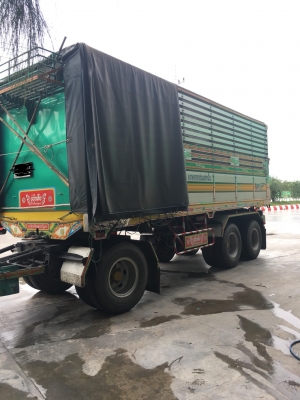 พ่วง 22 ล้อ  ฮีโน่ FM2P 380 กระบะมิเนียมดั้ม - อู่ซุ่นชัยชุดใหญ่ ไมล์ 389,000 กม.ใช้งานน้อย ใส่ของได้ 30 ตันกว่าๆ