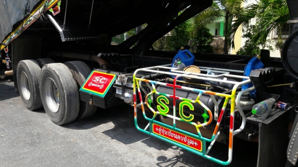 พ่วง 22 ล้อ  ฮีโน่ FM2P 380 กระบะมิเนียมดั้ม - อู่ซุ่นชัยชุดใหญ่ ไมล์ 389,000 กม.ใช้งานน้อย ใส่ของได้ 30 ตันกว่าๆ