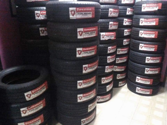 SALE !! ยางใหม่ค้างสต็อค Firestone Touring FS100 195 50 15 ผลิตปลายปี2016 ขายส่งทั้งชุด 4,600 บาท Ne SALE !! ยางใหม่ค้างสต็อค Firestone Touring FS100 195 50 15 ผลิตปลายปี2016 ขายส่งทั้งชุด 4,600 บาท Ne