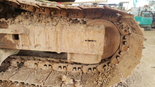 ขายตามสภาพ แบคโฮ KOBELCO SK200-8 YN12 SUPER รถปี 57 เครื่องดี ปั้มดี ไฟฟ้าครบ ตัวเดินขาด 1 ข้าง เล่มทะเบียนครบ