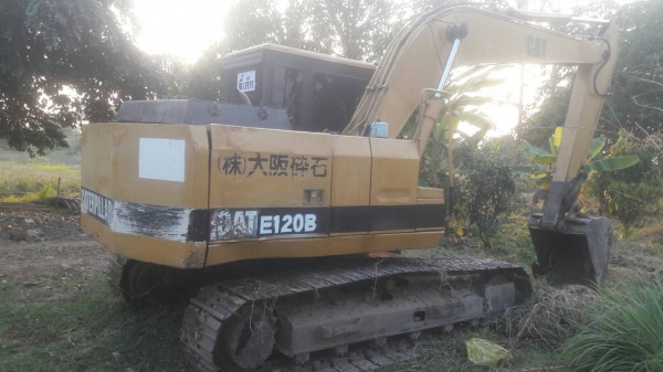 CAT E120 B ไฟ้ฟ้าตัดกล่องอยู่ครบ เอวแน่น แอร์เย็น เล่มทะเบียน