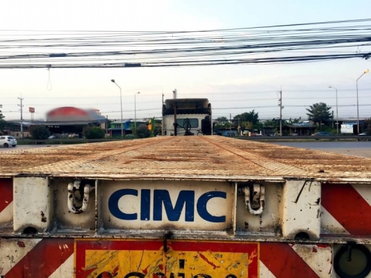 Hino S500 เครื่อง 251 แรง ปี 54 หัวลากพร้อมหาง CIMC 3 เพลาแท้ รถเดิมหัวบาง ยางดี เครื่อง/เกียร์เดิมด