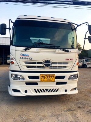 Hino S500 เครื่อง 251 แรง ปี 54 หัวลากพร้อมหาง CIMC 3 เพลาแท้ รถเดิมหัวบาง ยางดี เครื่อง/เกียร์เดิมด Hino S500 เครื่อง 251 แรง ปี 54 หัวลากพร้อมหาง CIMC 3 เพลาแท้ รถเดิมหัวบาง ยางดี เครื่อง/เกียร์เดิมด