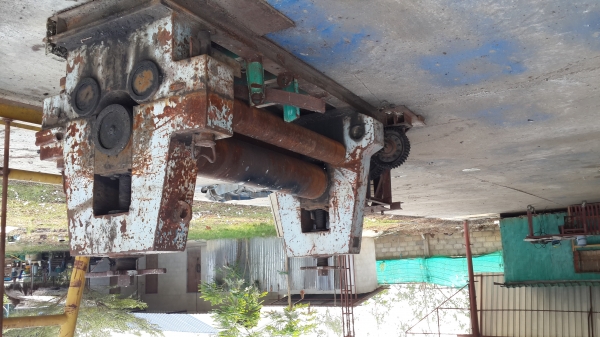 เครื่องม้วนเหล็กเพลาตัน 12นิ้ว