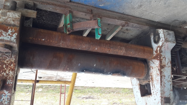 เครื่องม้วนเหล็กเพลาตัน 12นิ้ว