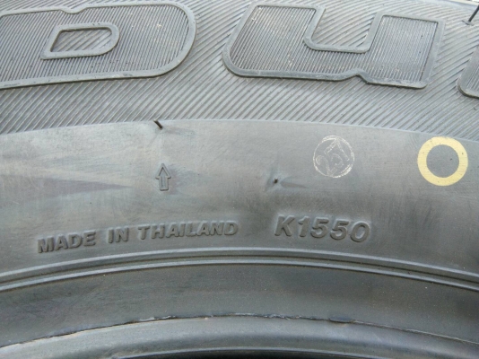 ขายยางใหม่ค้างปี16 265/60R18 บริดจสโตน ถูกๆ ชุดละ 14900 บาท