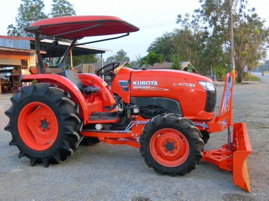 ❥สินค้าเข้าใหม่ L4708❥สภาพนางฟ้า ยางหน้าใหม่ยางหลังสวย เครื่องดีเกียร์ดี???????? รถพร้อมใช้งานรับประกันความสวย พร้อมอุปกรณ์ 3ชิ้น ผาน+ใบดันหน้า +โรตารี่ราคา400000บาท ชั่วโมงทำงาน 1311ชม. ↠↠สนใจติดต่อสอบถาม↠0906910337 ⛽️พิกัดร้าน ส.เจริญแทรกเตอร์ อ. บางระก