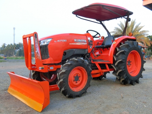 ❥สินค้าเข้าใหม่ L4708❥สภาพนางฟ้า ยางหน้าใหม่ยางหลังสวย เครื่องดีเกียร์ดี???????? รถพร้อมใช้งานรับประกันความสวย พร้อมอุปกรณ์ 3ชิ้น ผาน+ใบดันหน้า +โรตารี่ราคา400000บาท ชั่วโมงทำงาน 1311ชม. ↠↠สนใจติดต่อสอบถาม↠0906910337 ⛽️พิกัดร้าน ส.เจริญแทรกเตอร์ อ. บางระก