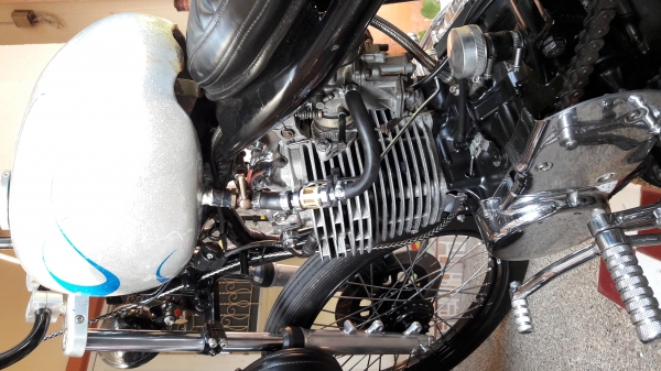 งานคัสตอม 400 CC. แต่ง OLD SCHOOL ทะเบียนพร้อมโอน 78,500