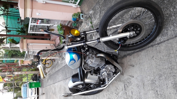 งานคัสตอม 400 CC. แต่ง OLD SCHOOL ทะเบียนพร้อมโอน 78,500