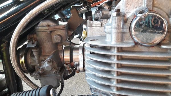 งานคัสตอม 400 CC. แต่ง OLD SCHOOL ทะเบียนพร้อมโอน 78,500