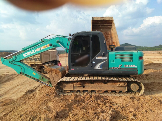 ขายรถขุด Kobelco SK140LC Super X 6,xxx ชั่วโมง รถสวยพร้อมใช้งาน ทะเบียนพร้อมโอน